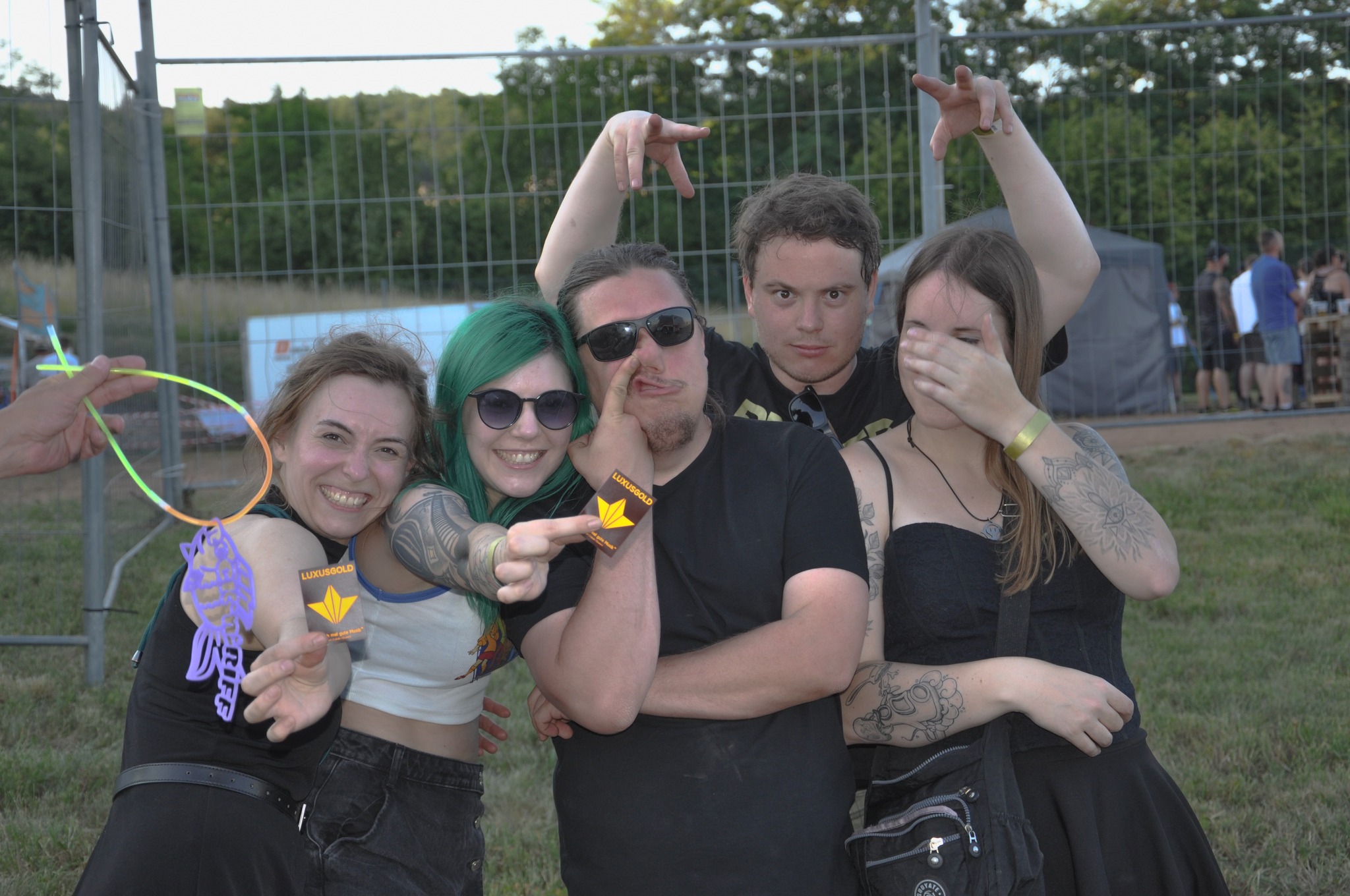 Band auf der Bühne 2025